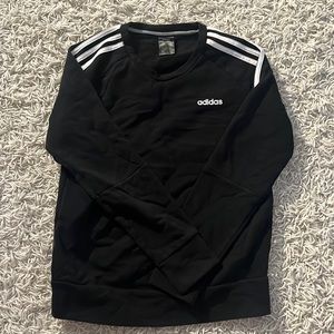 Black Adidas Crewneck
